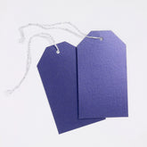Luggage Pearl Deep Purple Gift Tags (50)