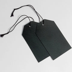 Luggage Pearl Black Gift Tags (50)