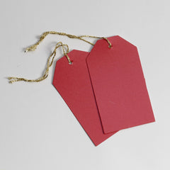 Luggage Pearl Red Gift Tags (50)