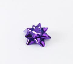 Metallic Purple Small Bows (50)