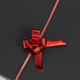 Metallic Red Small Pull Bows (Pack of 50)