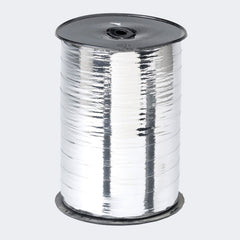 Metallic Silver Curling Ribbon (5mm x 500m)