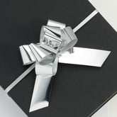 Metallic Silver Large Pull Bows (Pack of 50)