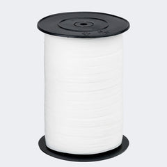 Paporlene White Curling Ribbon (7.5mm x 250m)