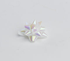 Pearl White Small Bows (50)