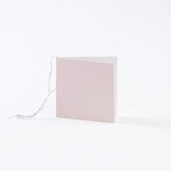 Plain Square Gloss Pastel Pink Gift Tags (50)