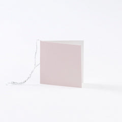 Plain Square Gloss Pastel Pink Gift Tags (50)