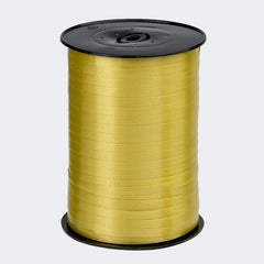 Plain Gold Curling Ribbon (5mm x 500m)
