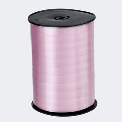 Plain Pale Pink Curling Ribbon (10mm x 250m)