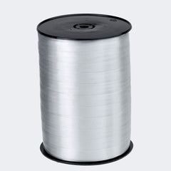 Plain Silver Curling Ribbon (10mm x 250m)