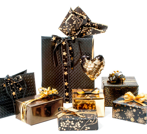 Luxury Tissue Paper Gift Wrap Christmas/Metallic/Plain - 4, 6 or 8 sheets  Acid Free