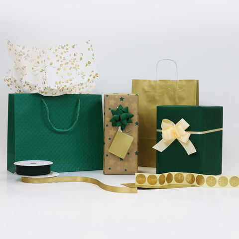 The Green Gold Collection: Our High Quality Gift Wrap