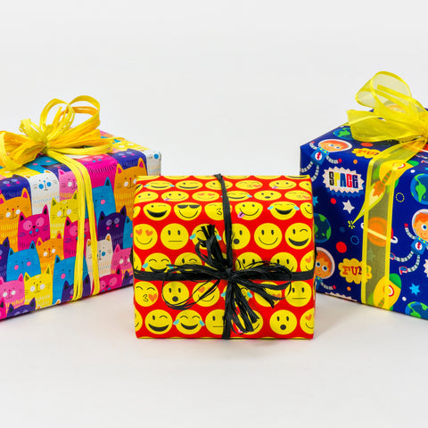 Novelty Gift Wrap Counter Rolls