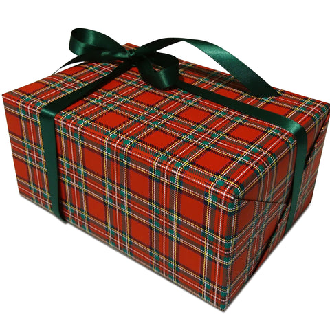 Tartan Counter Rolls Wrapping Paper