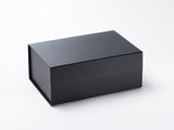 A5 Deep Black Luxury Gift box with magnetic closure (Pack of 12)