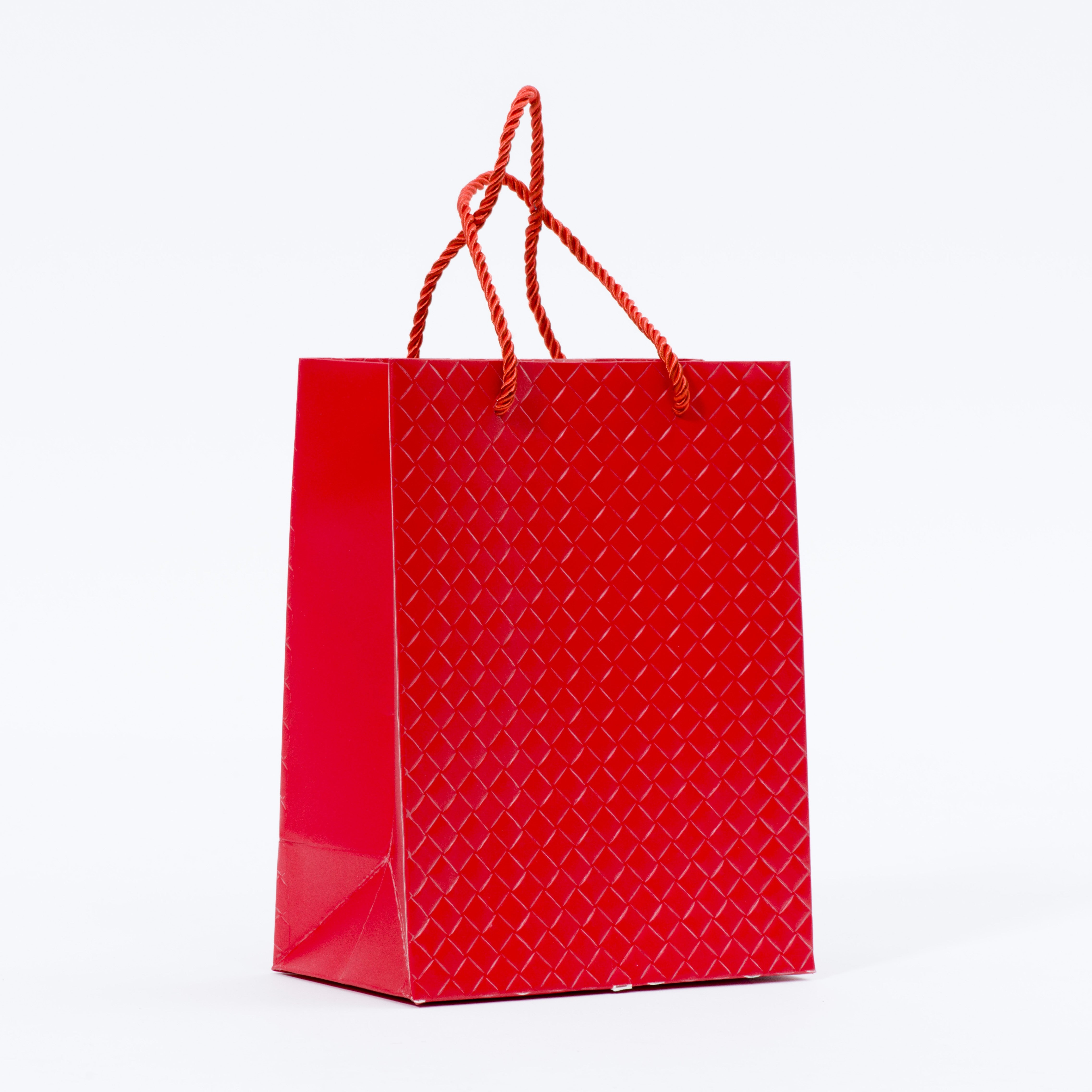 Lady Brigitte Large Red Gift Bag, Pack 40