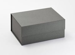 A5 Deep Grey Luxury Gift box with magnetic closure (Pack of 12)