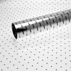 Cellophane Spots Hamper Wrap, Roll 100m x 80cm - Black spots