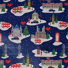 Christmas in London Counter Roll (100m x 70cm)