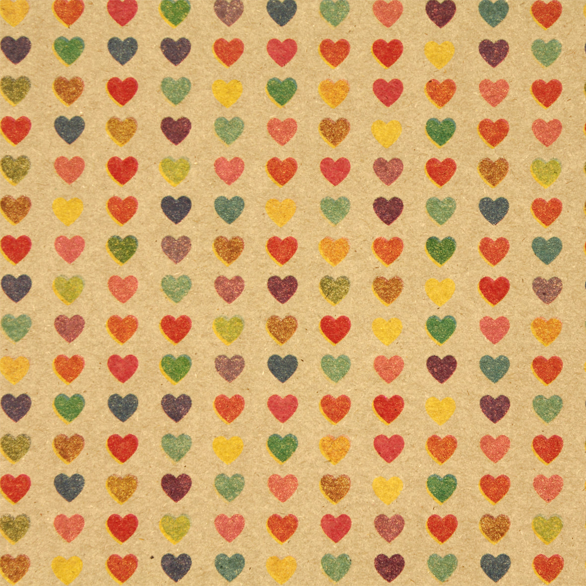 Eco-friendly Love Hearts Giftwrap Counter Roll
