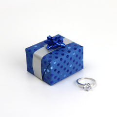 Extravagant Blue Silver Doublesided Counter Roll