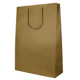 Lady Brigitte Large Gold Gift Bag, Pack 40