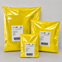 Lightweight Mailing Bag -  Peel & Seal closure (Pack of 25) - Yellow