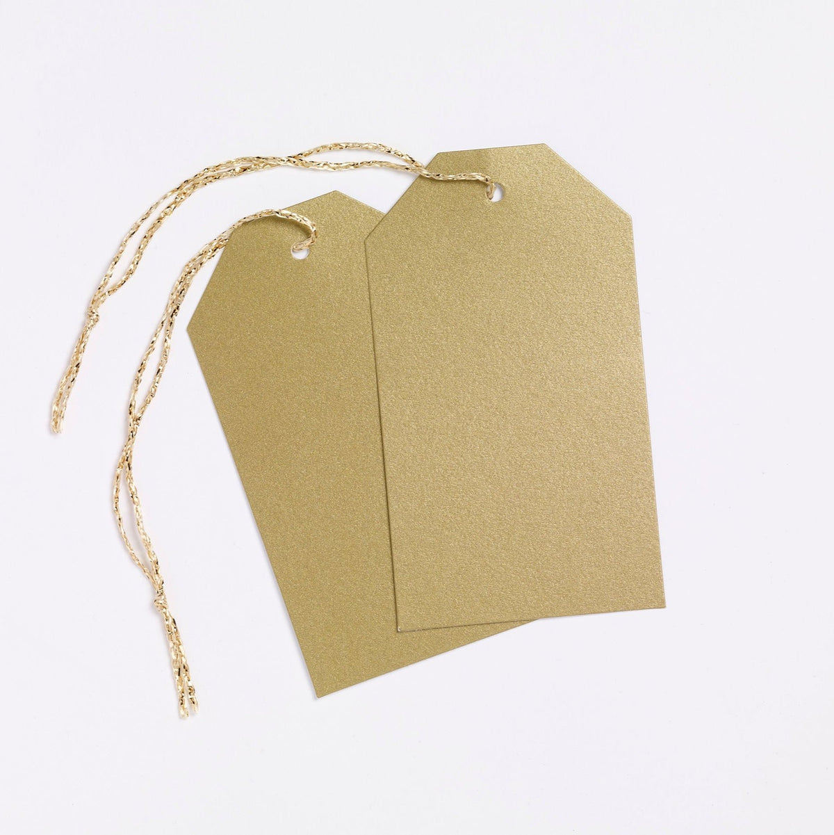 Luggage Pearl Gold Gift Tags (50)