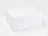 A3 Deep White Luxury Gift box with magnetic closure (Pack of 12)