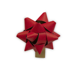 Recycled Bows - Red/Gold (Pack 50) Large