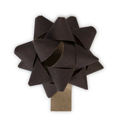 Recycled Bows - Brown/Gold (Pack 50) Large