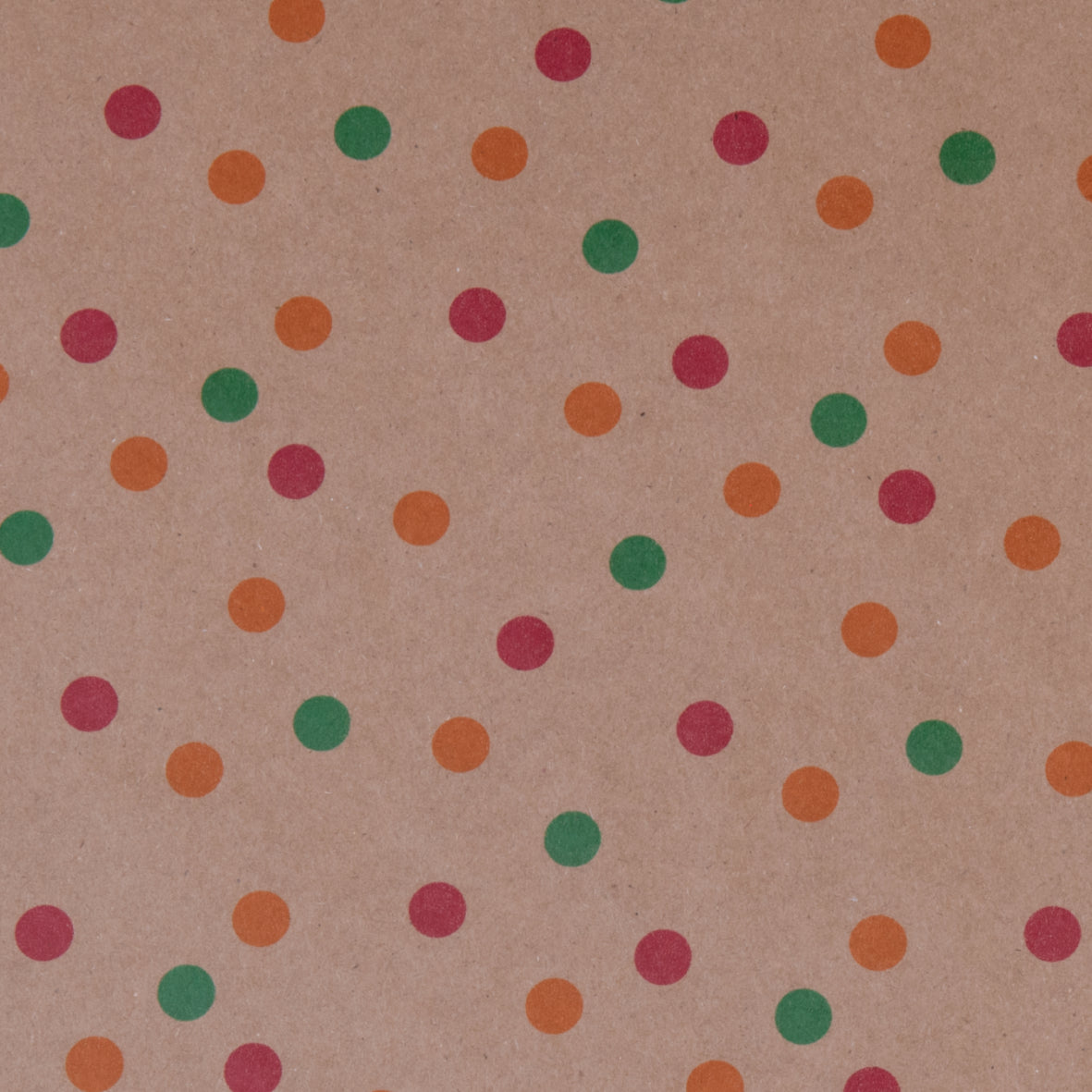 Random Spot Eco-friendly Pink/Orange/Green Giftwrap Counter Roll