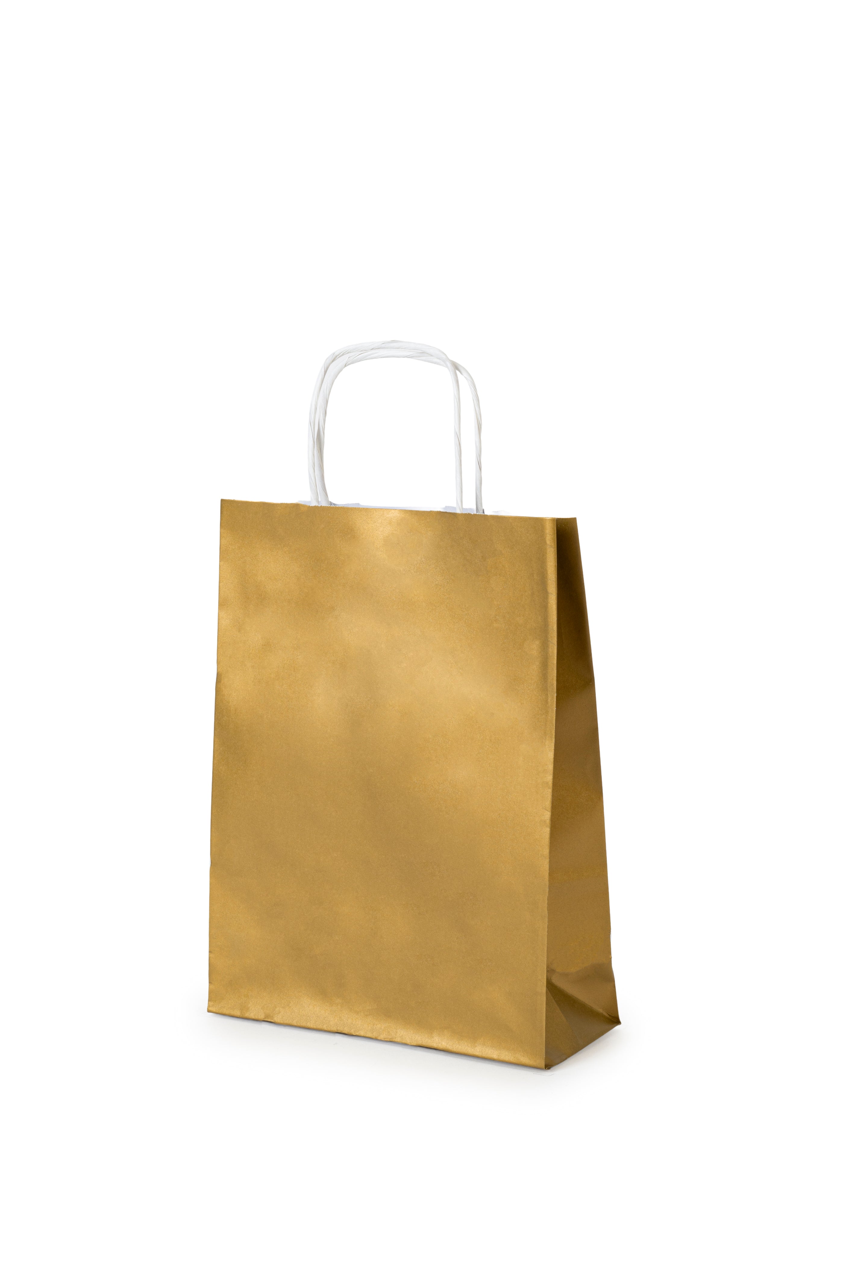 Kraft Bags from White Kraft range - Gold (Pack 25)