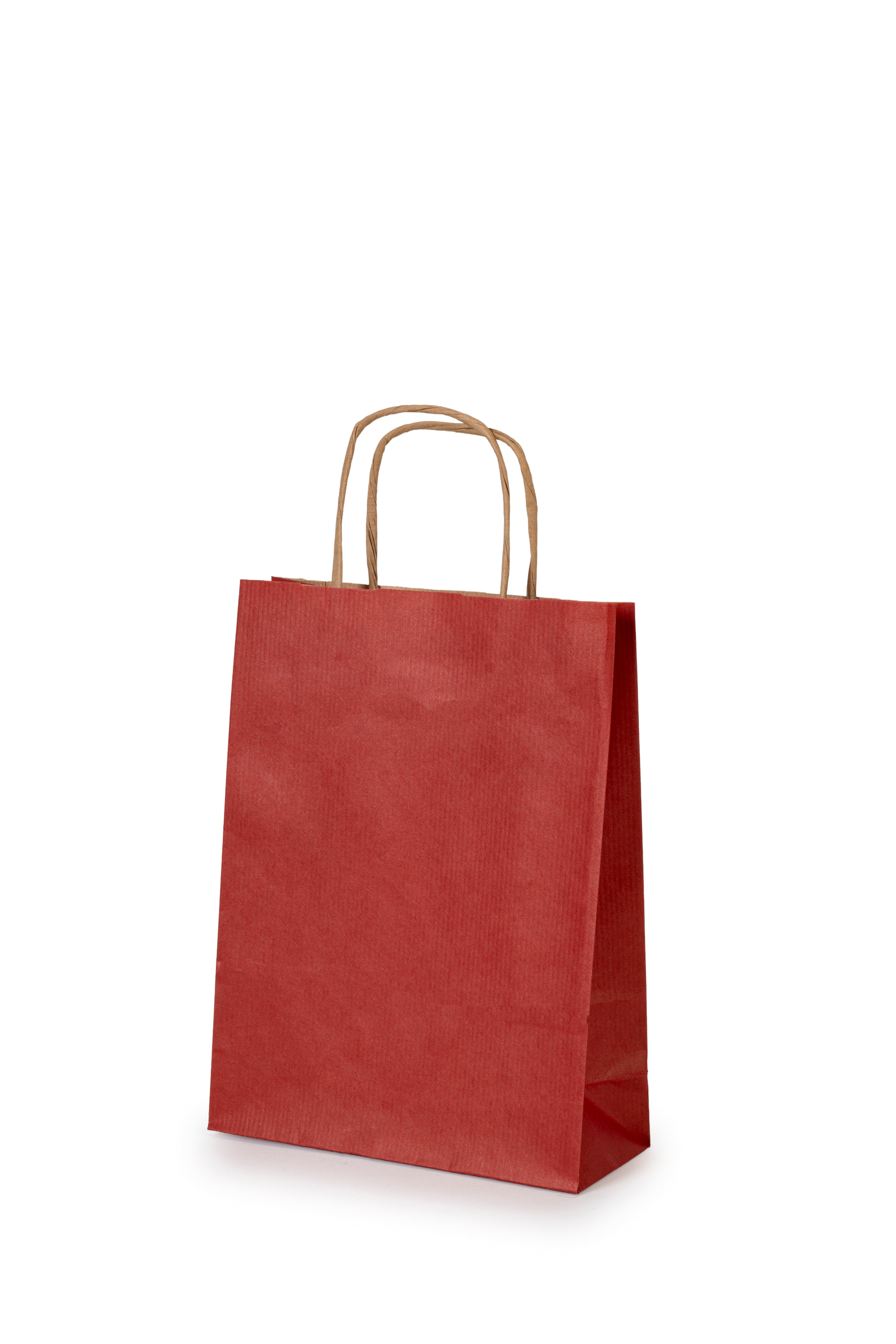 Kraft Bags from Kraft Colours range - Red (Box 100)