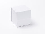 Small White Cube Luxury Gift box with magnetic closure (Pack of 12)