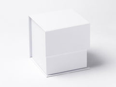 Large White Cube Luxury Gift box with magnetic closure (Pack of 12)