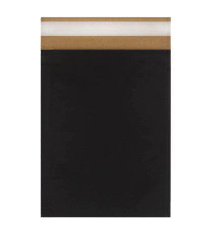 Eco-Friendly Recyclable Black Padded Mailing Bags (Range of sizes)