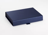 A5 Shallow Pearlescent Navy Luxury Gift box with magnetic closure (Pack of 12)