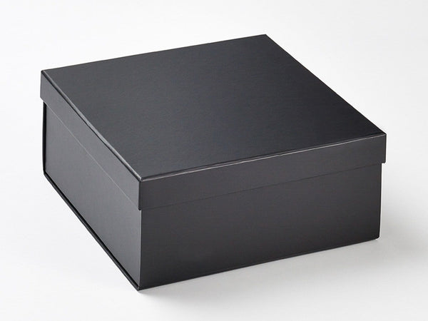 Medium Black Luxury Gift box tray and lid (Pack of 12)