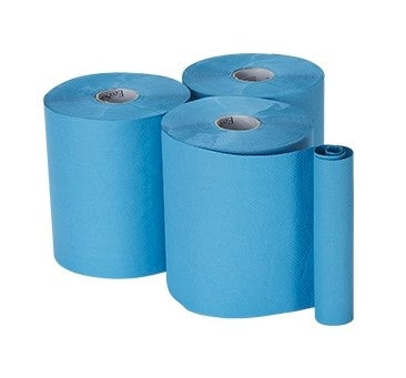 Blue Roll Wipe - 1 Roll