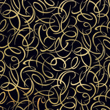 Gift Wrap Sheets - Scrumptious Swirl Black (Pack of 25 sheets)