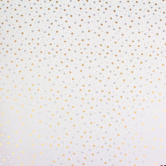 Twilight Cream Counter Roll with Gold and Silver Stars