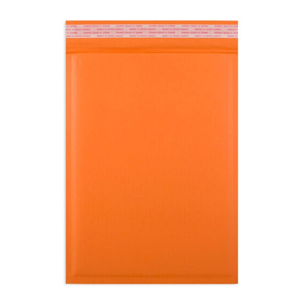 Eco-Friendly Recyclable Orange Padded Mailing Bags (Range of sizes)