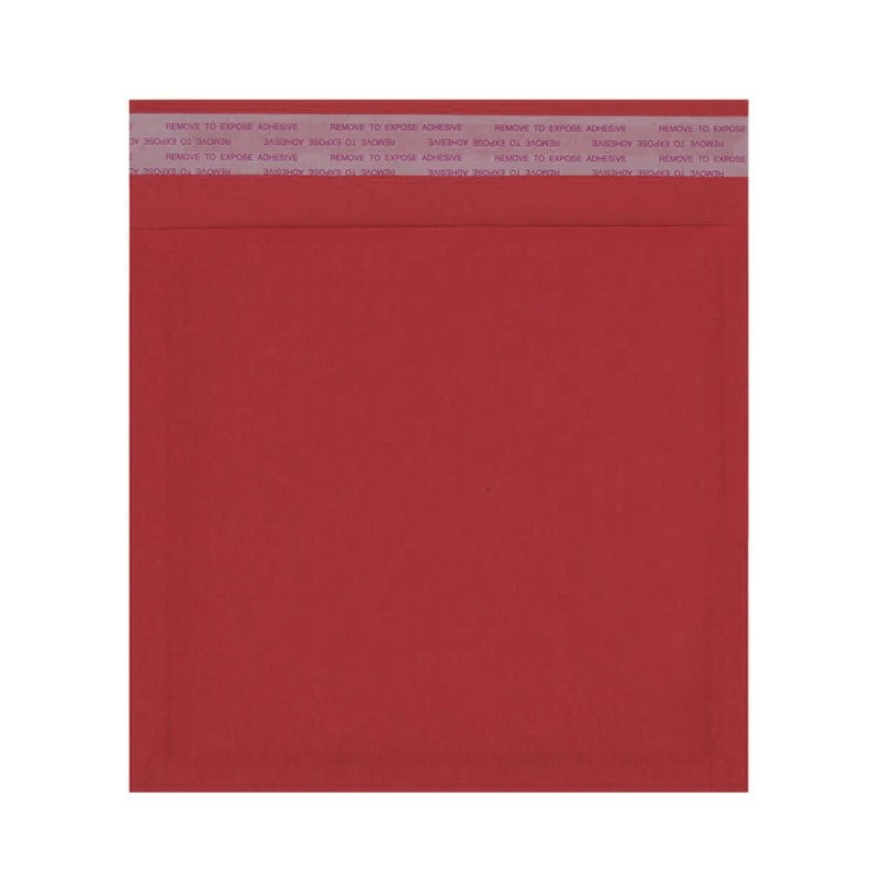 Eco-Friendly Recyclable Red Padded Mailing Bags (Range of sizes)