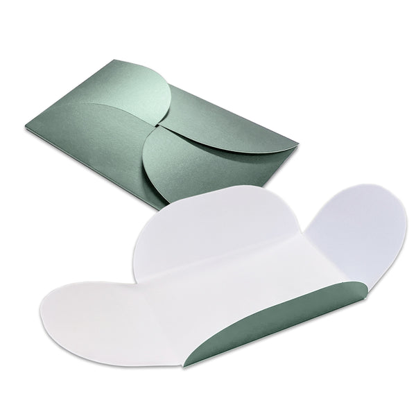 Pearlescent Pochette Wallet Mint Green