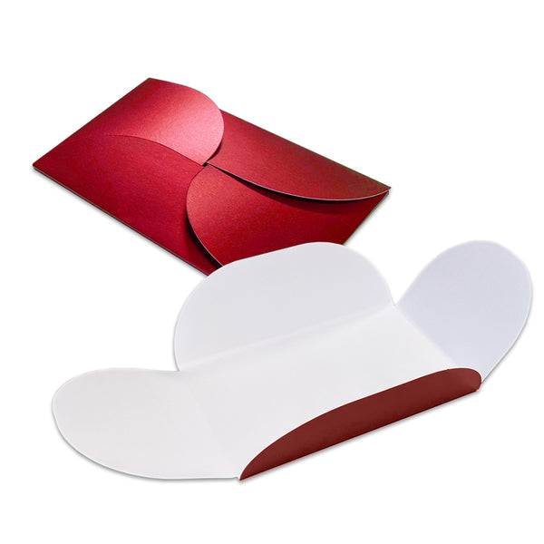Pearlescent Pochette Wallet Vermilion