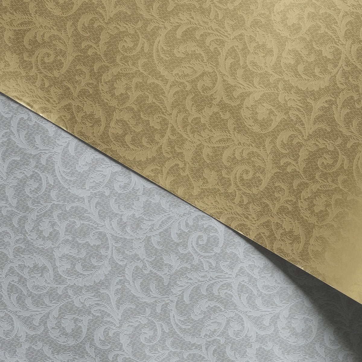 Gift Wrap Sheets - Gold Silver Leaf 7489 (Pack of 25 sheets)