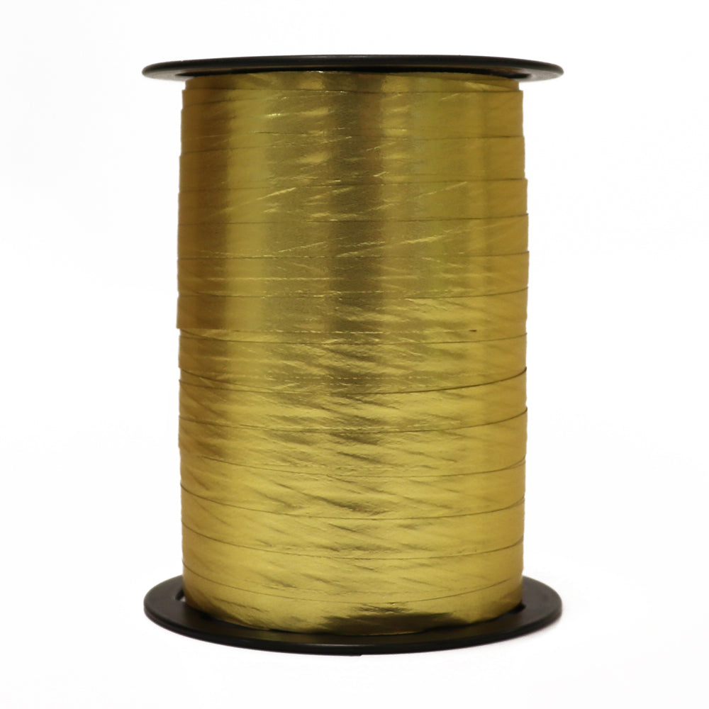 Satin Gold Curling Ribbon (7mm x 250m)