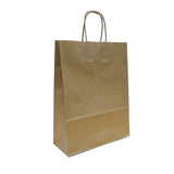 Kraft Paper Carrier Bag, 230x320x100 - Small (Pack 250)