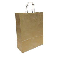 Kraft Paper Carrier Bag, 320x410x120 - Medium (PACK 250)